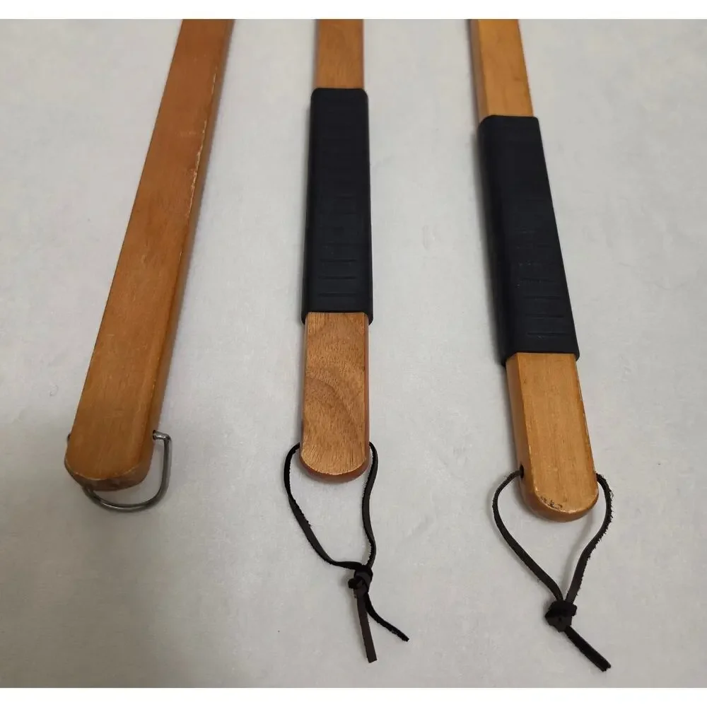 Nexgrill & BBQ Grill Tool Set - Spatulas, Fork & Cleaning Brushes (5 Pcs)
